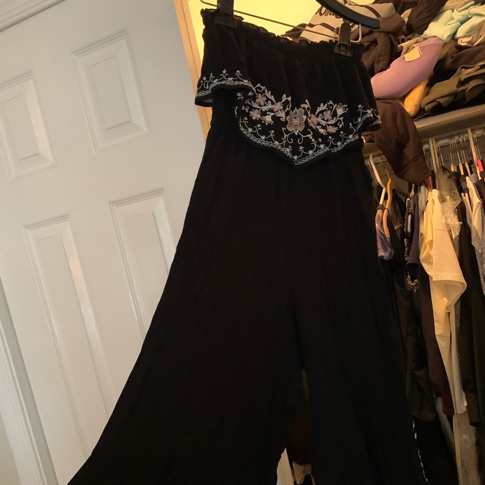 Strapless jumper